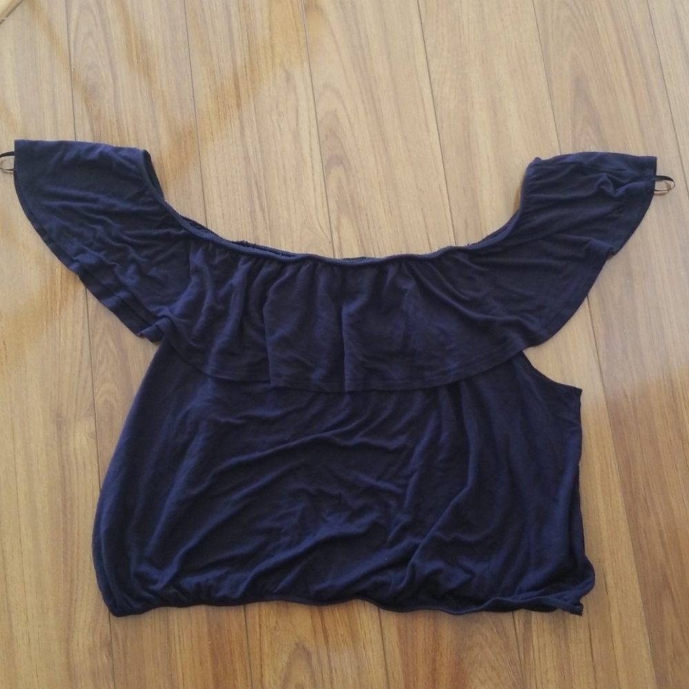 Forever 21 Plus Off The Shoulder Top